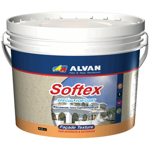 رنگ آکریلیک فاساد تکسچر نرم ( پوشش بافت دار)