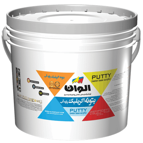 بتونه آکریلیک پایه آب الوان